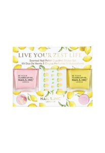 Nails.INC Live Your Zest Life Nail Polish and Stickers Set