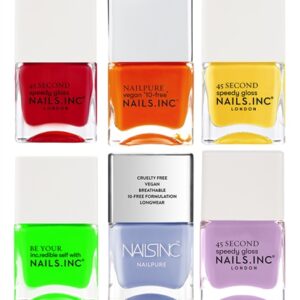 Nails.INC Nail The Rainbow 6-Piece Nail Polish Set