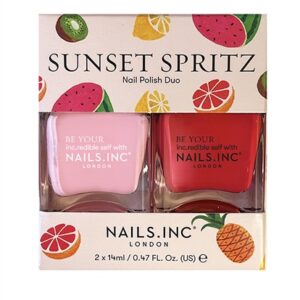 Nails.INC Sunset Spritz Nail Polish Duo