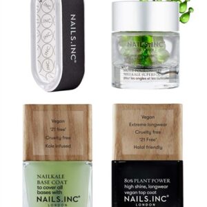 Nails.INC Green and Clean 4-Piece Treatment Set