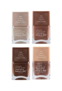 Nails.INC Caught In The Nude 4-Piece Set