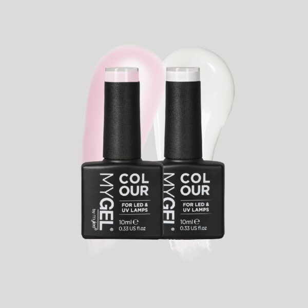 Mylee French Manicure Gel Polish Duo - 2x10ml