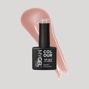 Mylee For Your Eyes Only LED/UV Gel Nail Polish 10ml - Long Lasting At Home Manicure/Pedicure, High Gloss And Chip Free Wear Nail Varnish - Nude