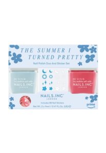 Nails.INC Nails.INC x The Summer I Turned Pretty Nail Polish Duo And Sticker Set