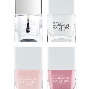 Nails.INC Nude and Neutral 4-Piece Nail Polish Set