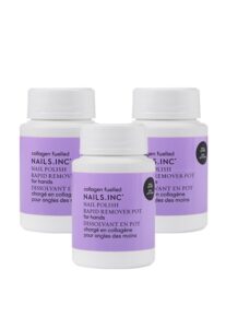 Nails.INC Winter Spice Nail Polish Rapid Remover Pot Trio