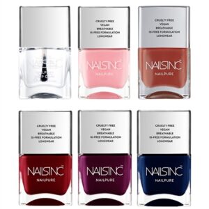 Nails.INC Winter Warmers 6-Piece Nail Pure Set