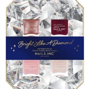 Nails.INC Bright Like A Diamond 4-Piece Nail Polish Gift Set