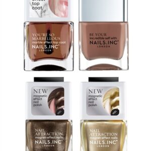 Nails.INC Cinnamon Spice 4-Piece Nail Polish Set