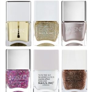 Nails.INC Go for Glitz 6-Piece Nail Polish Set