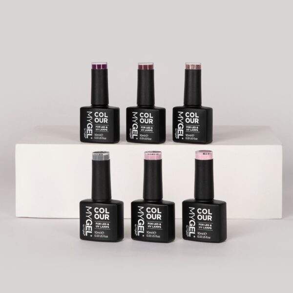 Mylee Runway LED/UV Gel Nail Polish Collection - 6x10ml - Long Lasting At Home Manicure/Pedicure, High Gloss And Chip Free Wear Nail Varnish