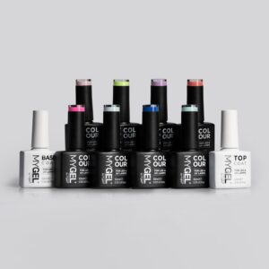 Mylee Spring Summer Colour LED/UV Gel Nail Polish Collection - 10x10ml - Long Lasting At Home Manicure/Pedicure, High Gloss And Chip Free Wear Nail V