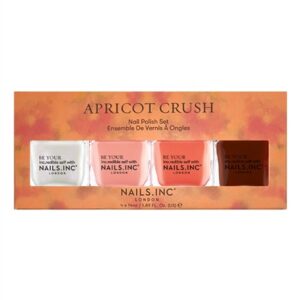 Nails.INC Apricot Crush 4-Piece Nail Polish Set