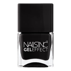 Nails.INC Black Taxi Gel Effect Nail Polish