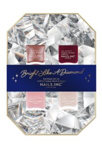 Nails.INC Bright Like A Diamond 4-Piece Nail Polish Gift Set