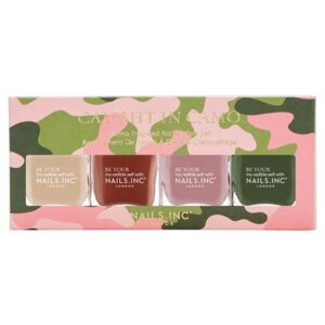 Nails.INC Caught In Camo 4-Piece Nail Polish Set