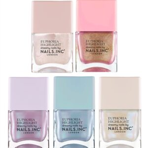 Nails.INC Euphoria Highlight 5-Piece Nail Polish Set