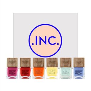 Nails.INC Follow The Rainbow 6-Piece Nail Polish Set