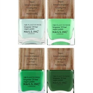 Nails.INC Go Green Today 4-Piece Nail Polish Set