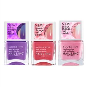 Nails.INC Hello Hotstuff 3-Piece Colour Changing Nail Polish Set