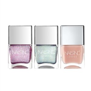 Nails.INC Holographic 3-piece Nail Polish Set