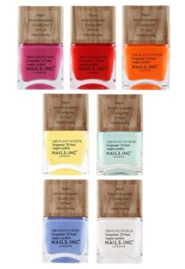 Nails.INC Let There Be Love 7-Piece Plant Power nail polish set