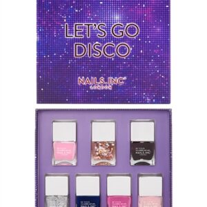 Nails.INC Let's Go Disco 7-Piece Nail Polish Set