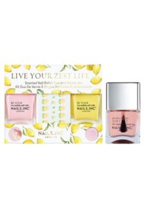 Nails.INC Live Your Zest Life Nail Polish and Top Coat Set