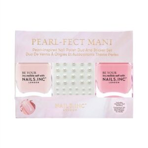 Nails.INC Pearl-Fect Mani Nail Polish and Sticker Set