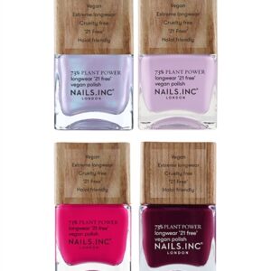 Nails.INC Pop Of Plant Power 4-Piece Nail Polish Set