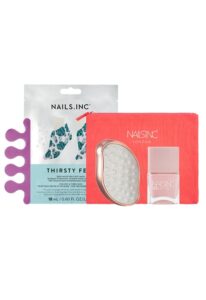 Nails.INC Ready For A Pedi 5-Piece Foot Treatment Kit