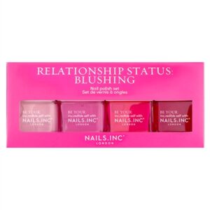 Nails.INC Relationship Status: Blushing 4-Piece Nail Polish Set