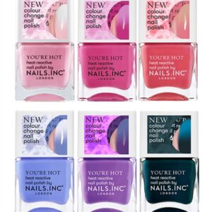 Nails.INC Thermochromic Colour Changing 6-Piece Nail Polish Set