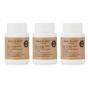 Nails.INC Vanilla Spice Nail Polish Remover Trio