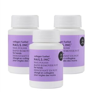 Nails.INC Winter Spice Nail Polish Rapid Remover Pot Trio