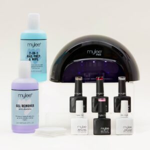 Mylee Black Convex Curing Lamp Kit Gel Nail Polish Essentials