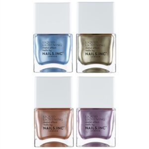 Nails.INC Chrome Effect 4-Piece Nail Polish Set