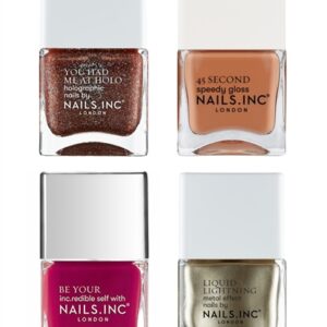 Nails.INC Ember Elegance 4-Piece Nail Polish Set