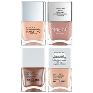 Nails.INC Nude Negotiables 5-Piece Nail Polish Set