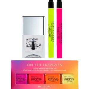 Nails.INC On The Bright Side 7-Piece Neon Set