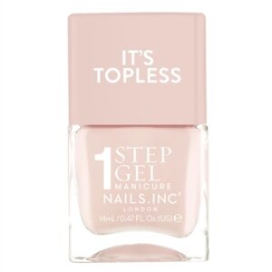 Nails.INC Renee 1-Step Gel It's Topless Nail Polish